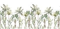 Papier peint tropical aquarelle