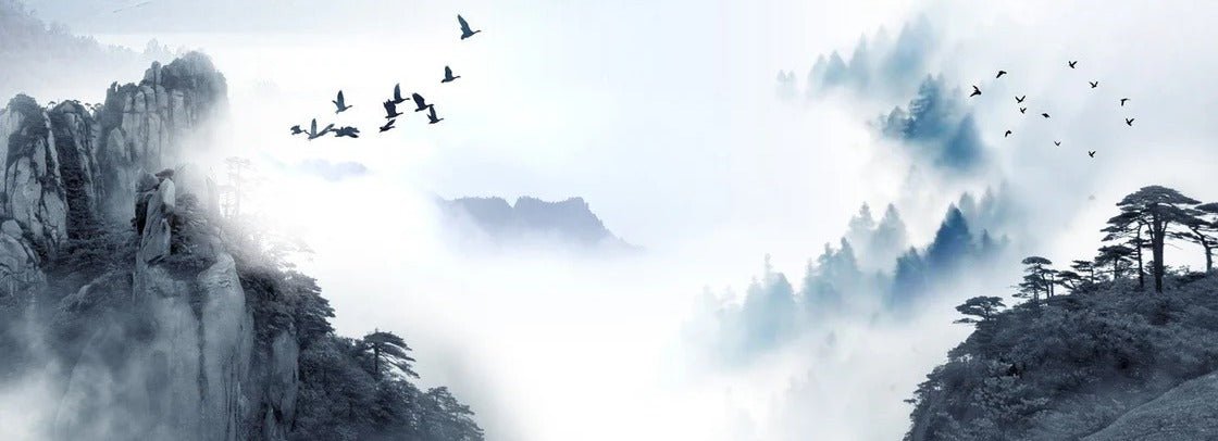 Papier peint Lever de jour en Chine