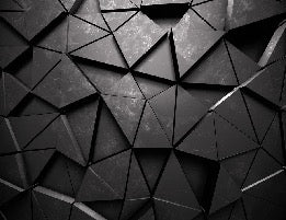 Papier peint 3D Black Perspective, XXL, tendance