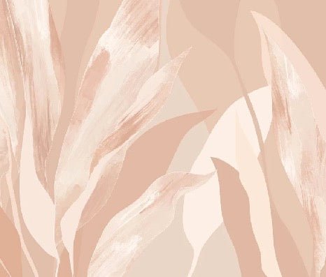 Papier peint étoffe florale nude, XXL, tendance