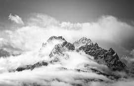 Papier peint panoramique pic Dolomites, XXL, tendance