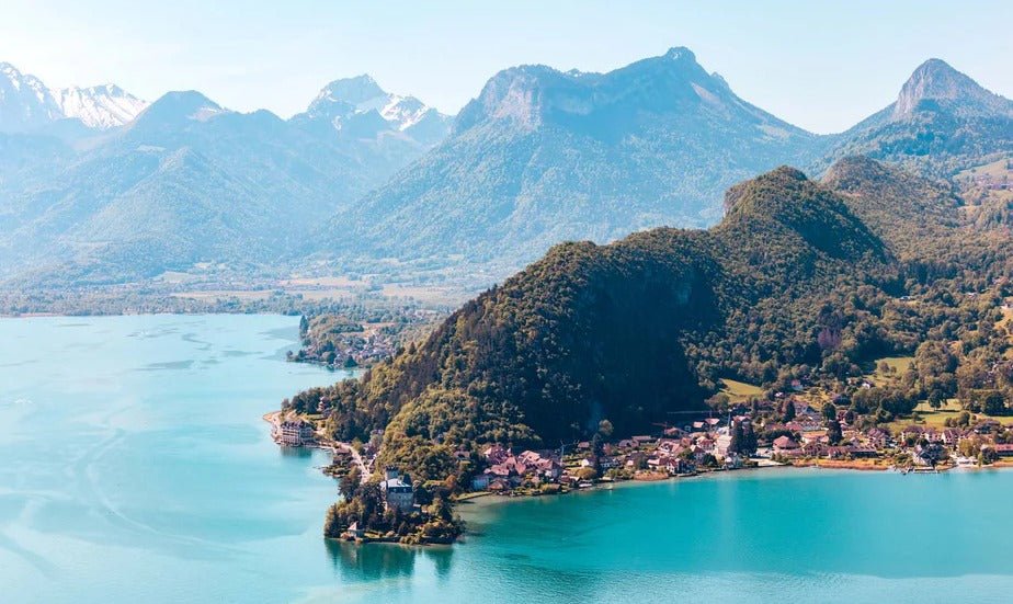 Papier peint photo Annecy chateau Duingt