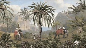 Papier peint à l'aube du Bengale, XXL, tendance