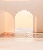 Papier peint panoramique design sunset arch