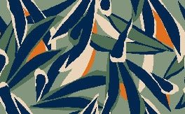 Papier peint panoramique esquisse végétale, XXL, tendance