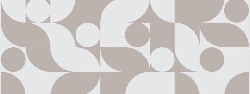 Papier peint moderne shape greige
