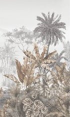 Papier peint tendance tropical sepia