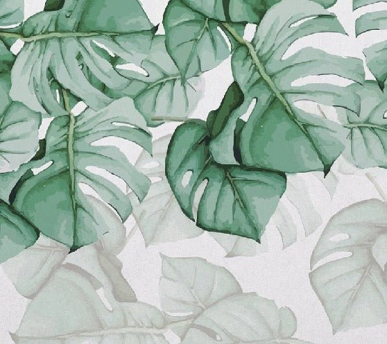 Papier peint Large Leaf & Scandinave