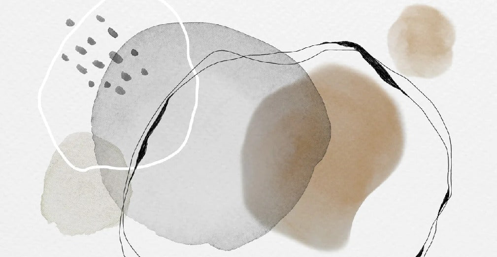 Papier peint panoramique cercle, mural concept, tendance