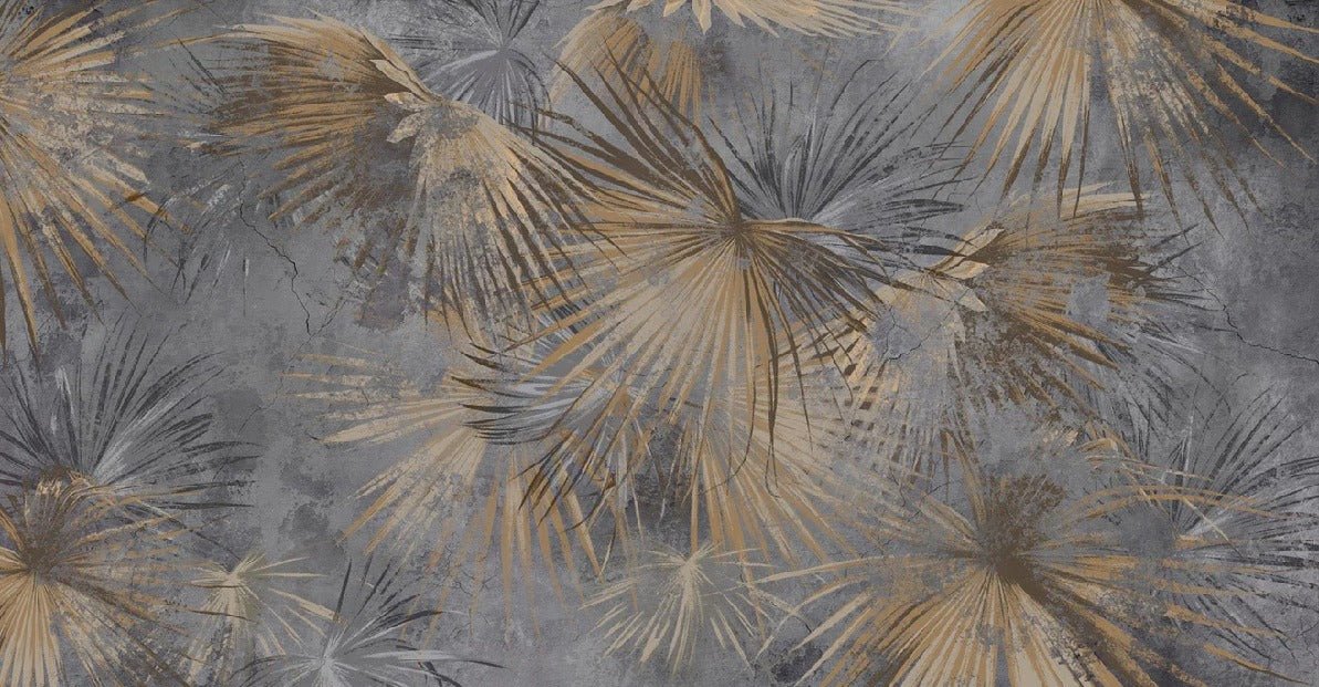 Papier peint panoramique palm vintage
