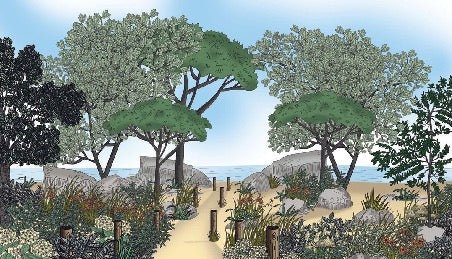 Papier peint paysage France bord de mer, XXL, tendance