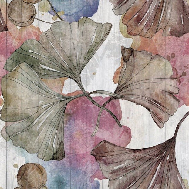 Panoramic ginkgo wallpaper Japan Zen