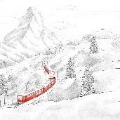 Panoramic Matterhorn wallpaper