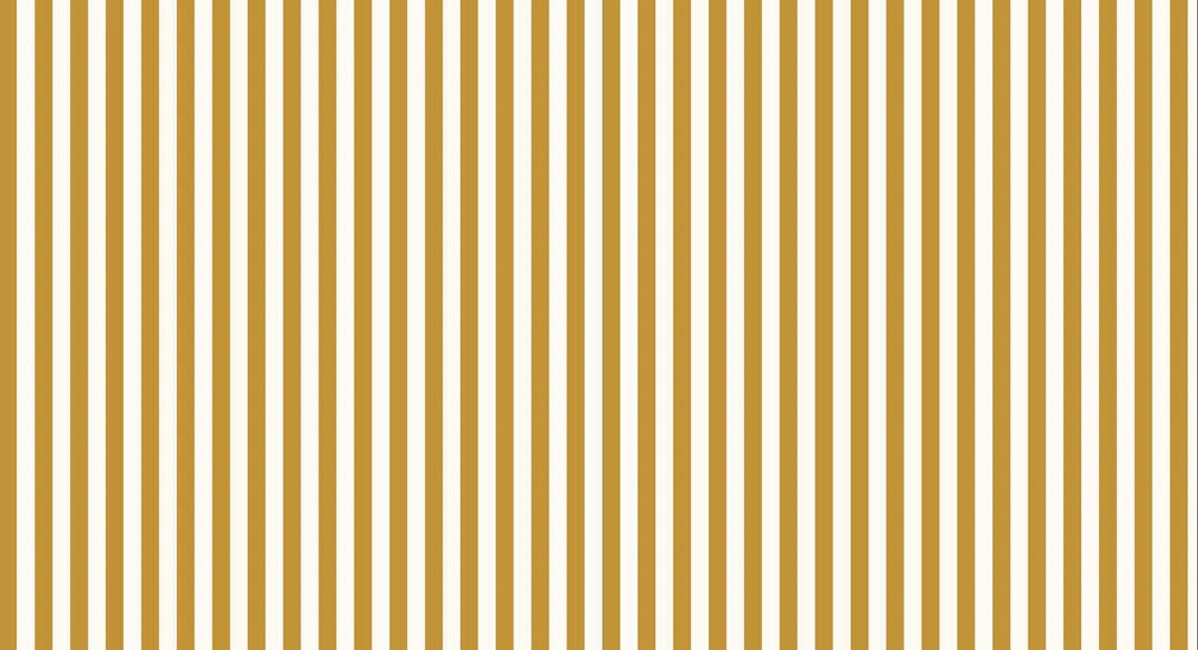 Papier peint rayure rétro jaune moutarde, XXL, tendance