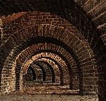 Papier peint Trompe l'oeil Bricks Passage, XXL, tendance