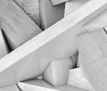 Papier peint 3D design architectural béton, XXL, tendance