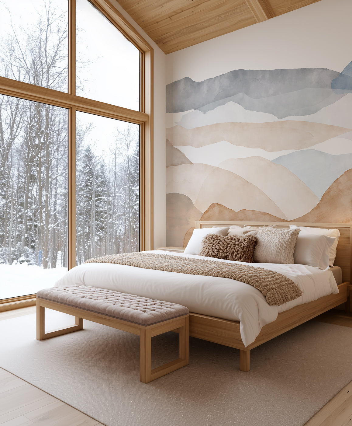 Papier peint velours chromatiques - Papier Peint Design - Muralconcept