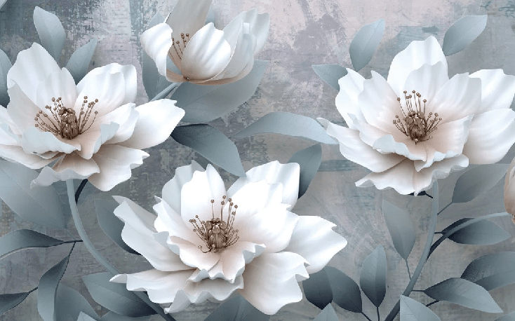 Papier peint Délicatesse - Muralconcept