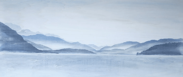 Papier peint Annecy | Les Bleus du Lac®