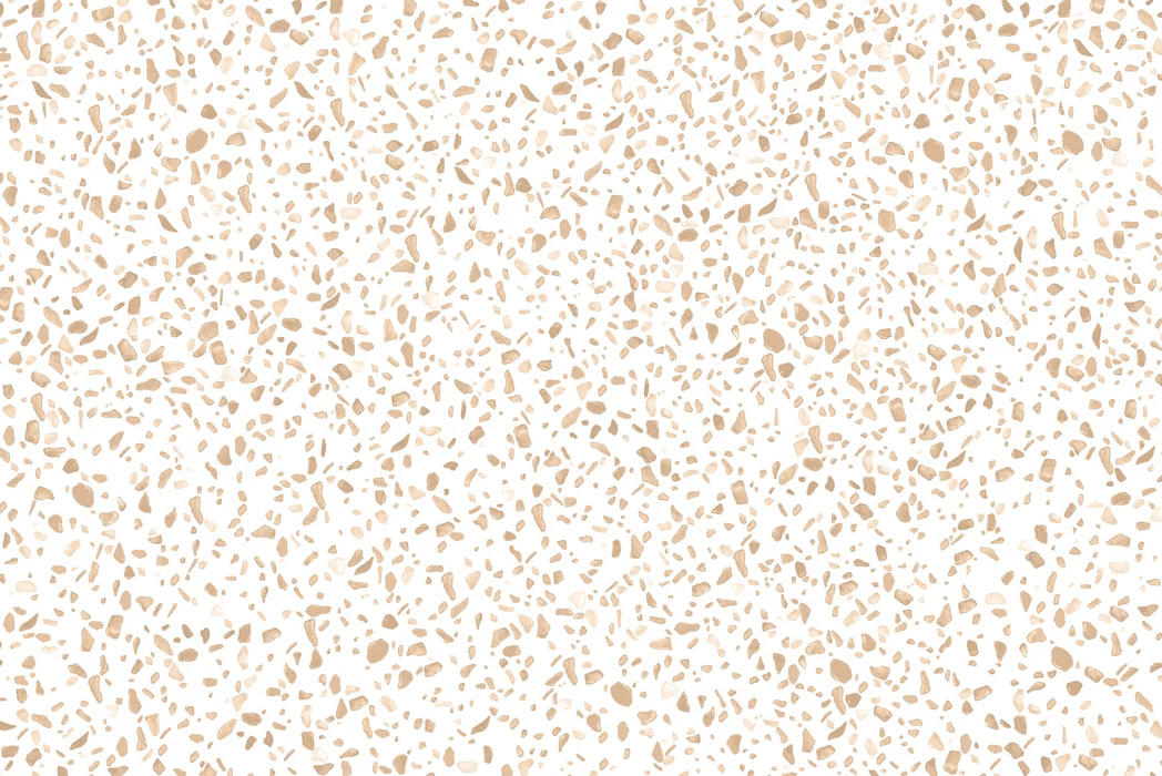 Papier peint effet terrazzo sépia - Muralconcept