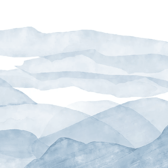 Papier peint panoramique - Velours Bleu - Muralconcept