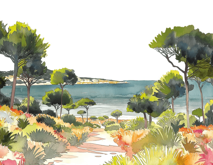 Papier peint panoramique air estival, XXL, tendance