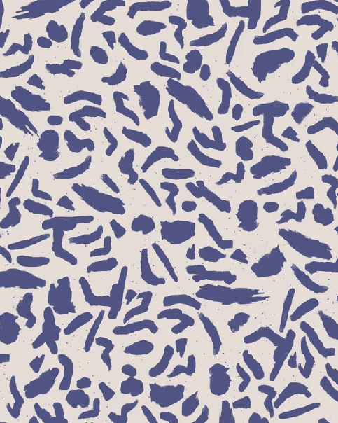 Papier peint artistic form bleu