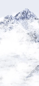 Papier peint Mont Everest bleu