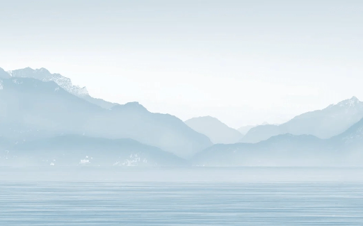 Papier peint Annecy et son lac paisible, XXL, tendance