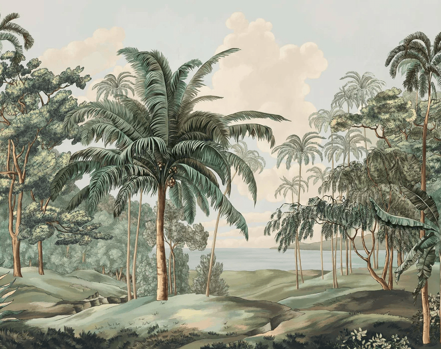Papier peint paysage Célèbes