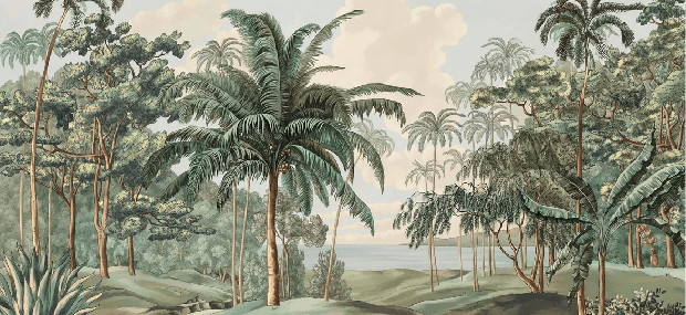 Papier peint paysage Célèbes, XXL, tendance