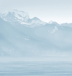 Papier peint Annecy et son lac paisible - Muralconcept