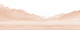 Papier peint Annecy et son lac paisible terracotta - Muralconcept