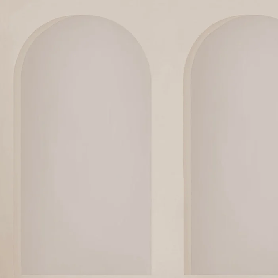 Papier peint panoramique arche beige