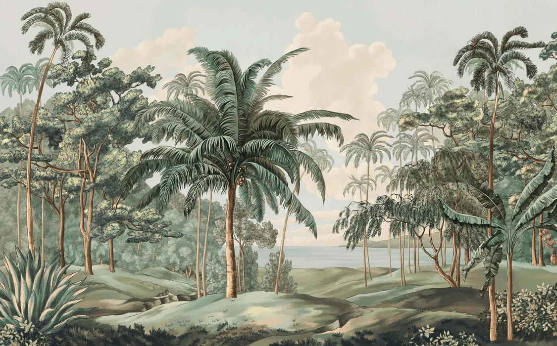 Papier peint paysage Célèbes
