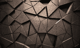 Papier peint 3D black perspective rouille - Muralconcept