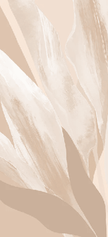 Papier peint étoffe florale beige - Muralconcept