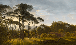 Papier peint paysage historique italien
