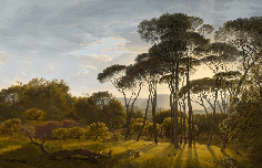 Papier peint paysage historique italien - Muralconcept