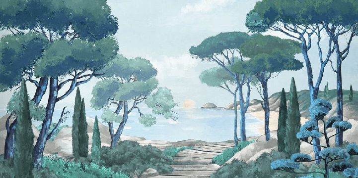Wallpaper stroll through the calanques