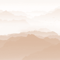 Papier peint montagne velours beige - Muralconcept