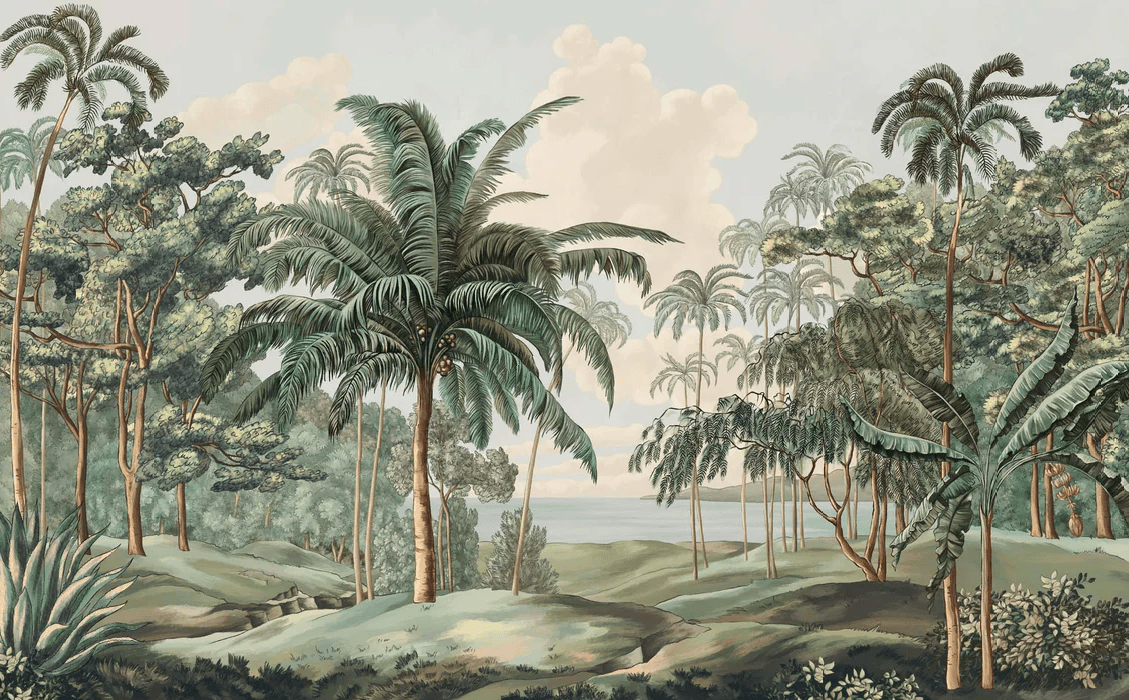 Papier peint paysage Célèbes