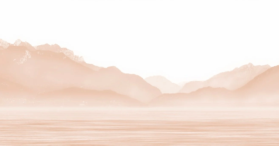 Papier peint Annecy et son lac paisible terracotta, XXL, tendance