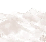 Panorama-Tapete Aravis beige - Muralconcept