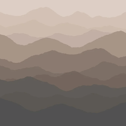 Papier peint panoramique dunes terracotta, XXL, tendance