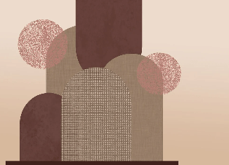 Papier peint panoramique Art design