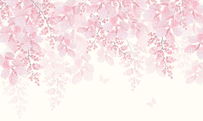 Papier peint panoramique blooming aquarelle