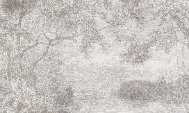 Papier peint panoramique paysage de campagne, XXL, tendance