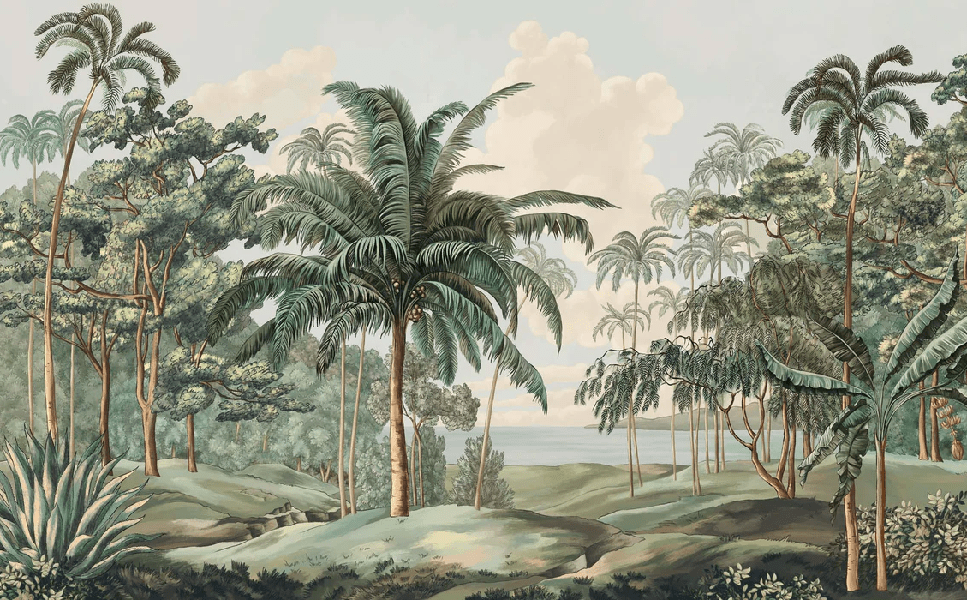 Papier peint paysage Célèbes