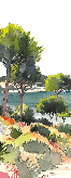 Papier peint panoramique air estival